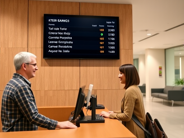 Reduced Wait Times Through Appointment Booking