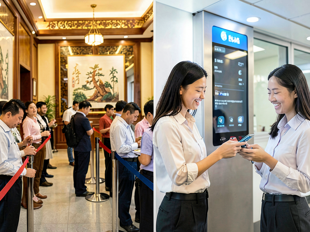 医院无接触排队系统