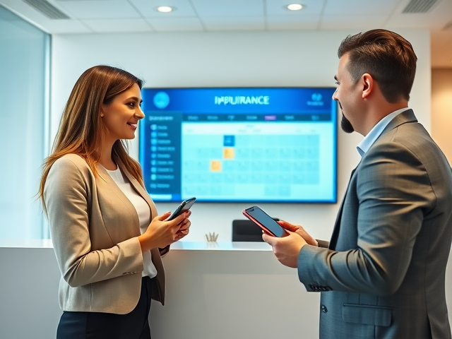 Customer flow for insurance offices and appointment booking for financial advisors in Singapore
