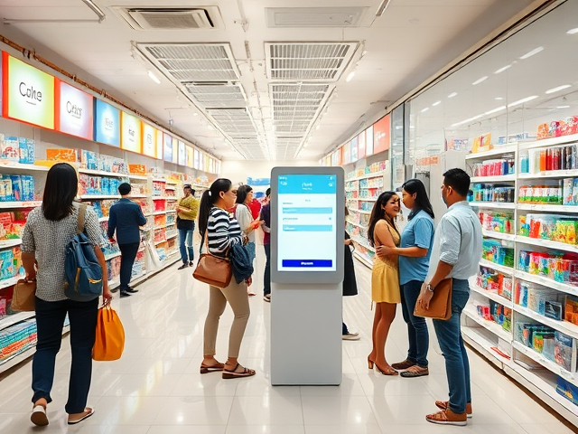 Retail queuing systems for Cambodian retail chains