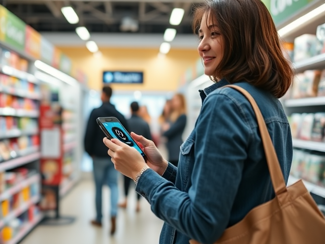 Virtual Queue Management via Mobile App