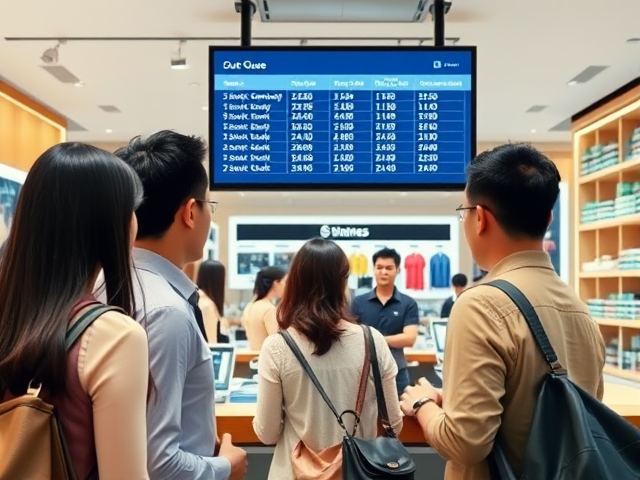 Digital Queue Management for Singaporean Retail Chains
