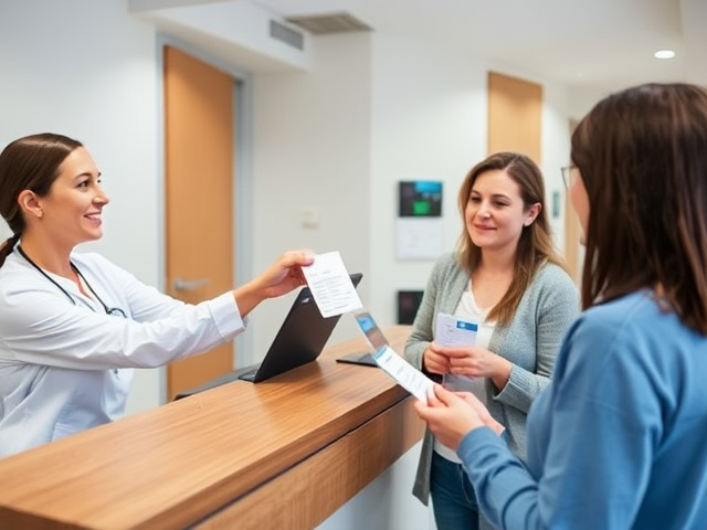Physical patient queue system in Australian hospital