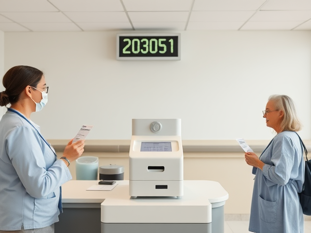 Physical Queue System In Hospitals