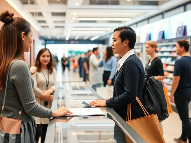 Staff deployment during peak season crowds