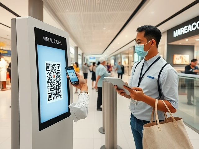 Virtual Queue System for Retail
