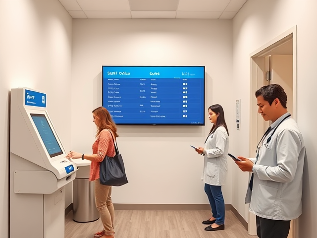 Hybrid Queue System for Clinics