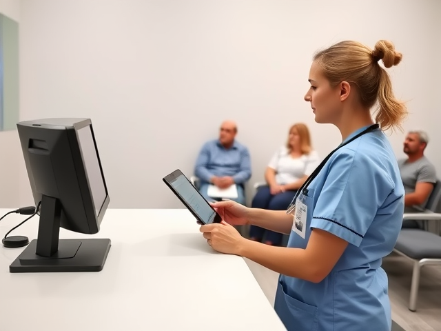 Reducing patient wait times with queuing system