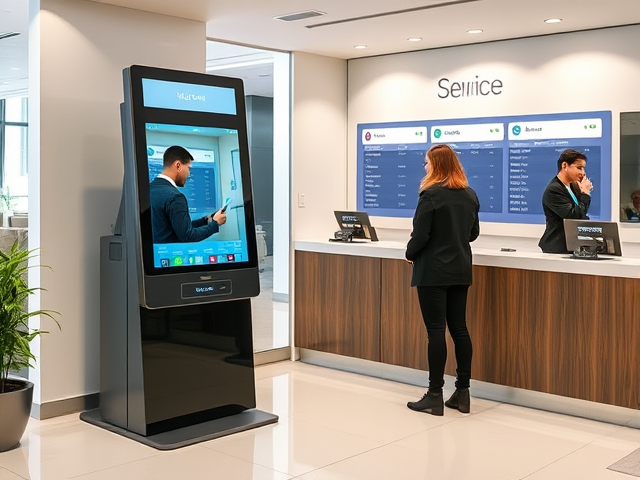 Manual waiting lines causing customer frustration and long delays