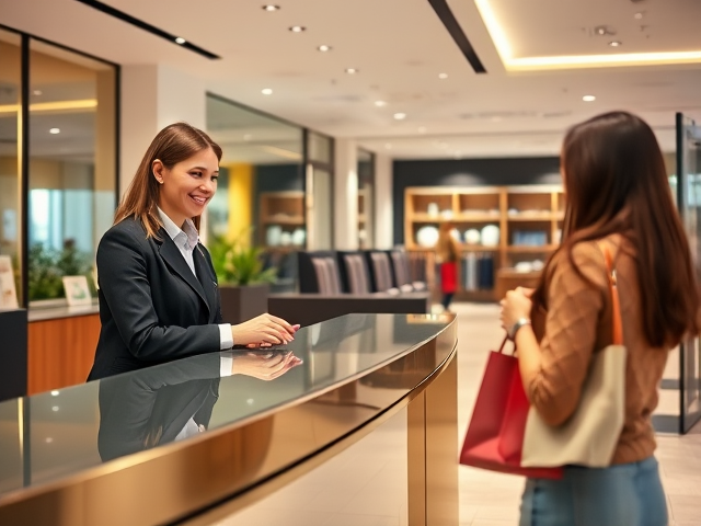 Efficient Crowd Management for Shopping Centres