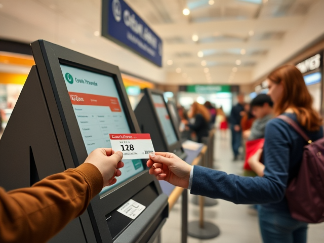 Physical Queue System for Shopping Centres