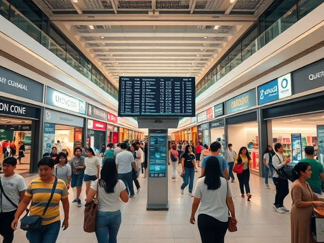 Queue Systems for Shopping Centres in the Philippines