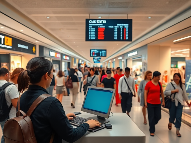 Queue Systems for Shopping Centres in Singapore
