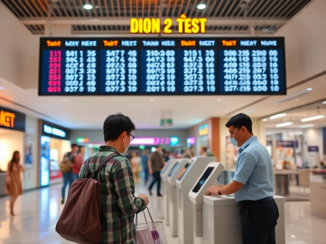 Hệ thống xếp hàng cho trung tâm mua sắm tại Việt Nam