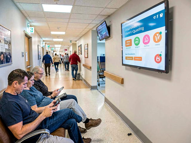 reduce wait time using smart queueing system in healthcare industry