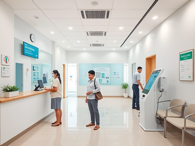 Self Check-In Queue Systems for Cambodian Clinics