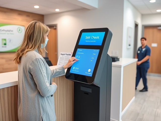 Self Check-In Queue System