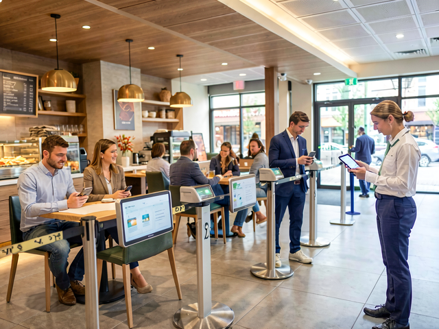 the benefit of queue system for retail restaurants