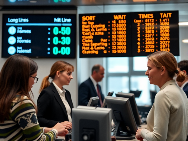 Enhanced Staff Efficiency With Queuing System